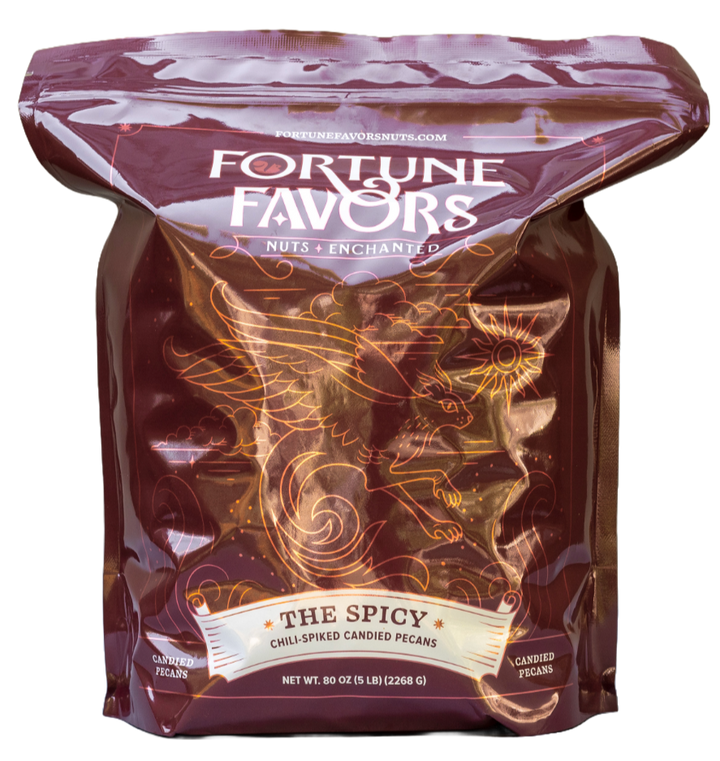5lb bulk bag of The Spicy candied pecans