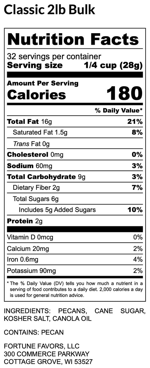 Nutrition facts