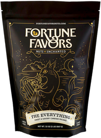 Fortune Favors The Everything Sweet & Savory Pecans in a 2 pound bulk bag