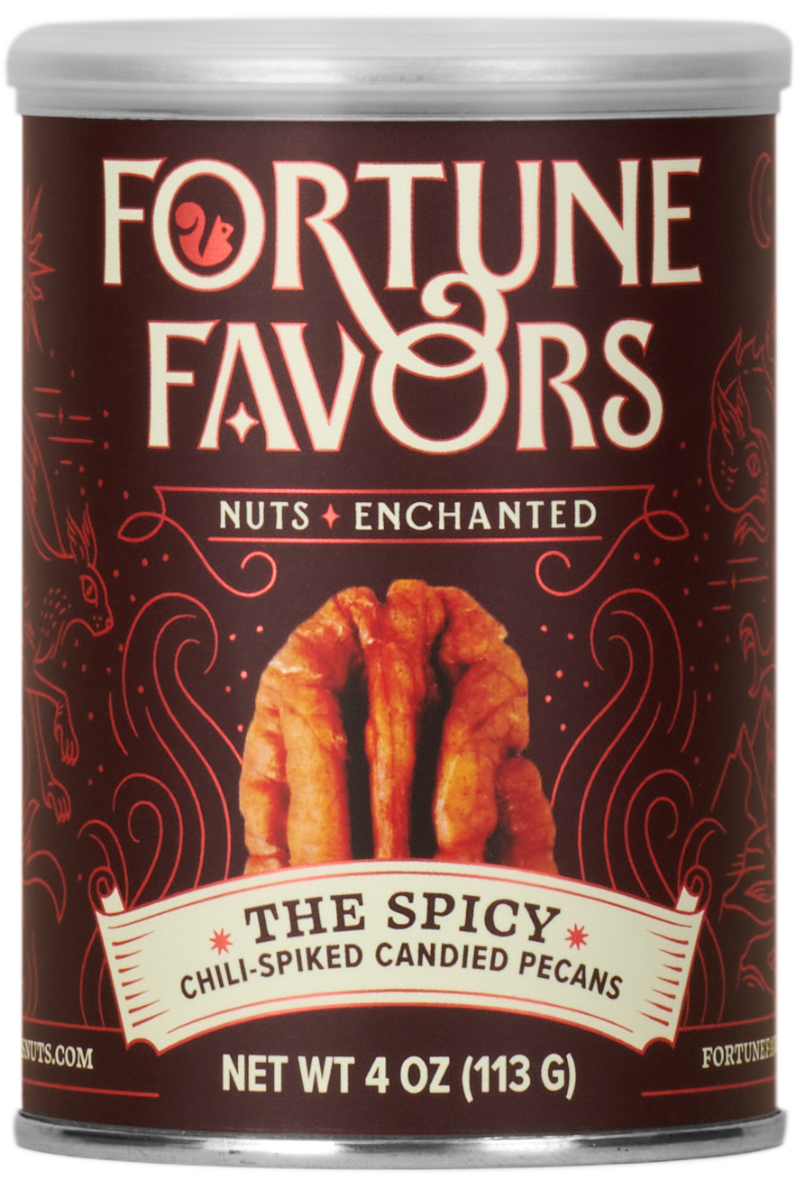 Fortune Favors The Spicy in 4 oz can