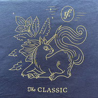 detail of t-shirt print