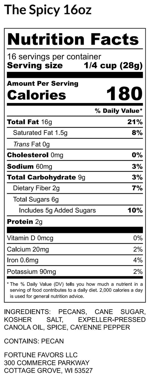 Nutrition facts
